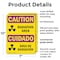 Signmission Radiation & Laser Sign, 10 in H x 7 in W, Plastic, Rectangle OS-2PACK-CR-P-710-L-10184 - alternate 7